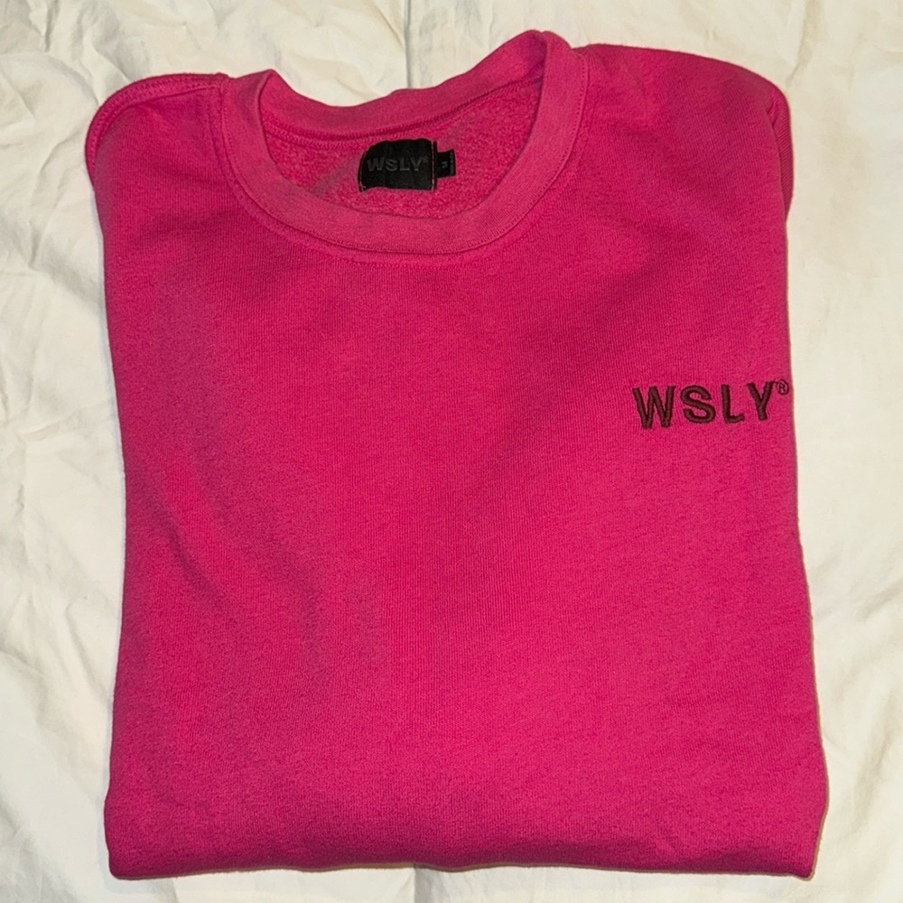 WSLY Crew Neck Sweatshirt - light weight and soft!